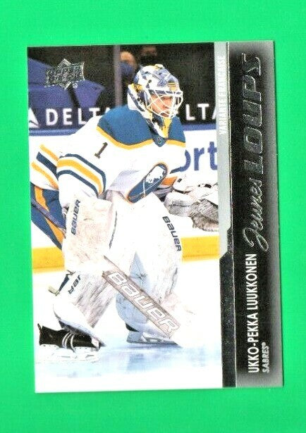 Ukko-Pekka Luukkonen  2021-22 Upper Deck Series 1  - Jeunes Loups  - SSP  Sabres