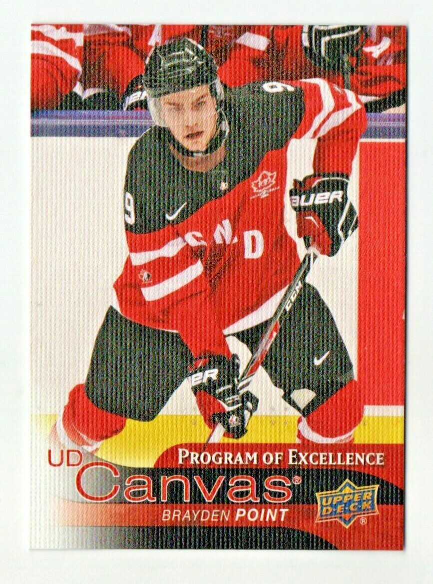 2016-17 Upper Deck Canvas Program of Excellence #C267 BRAYDEN POINT 