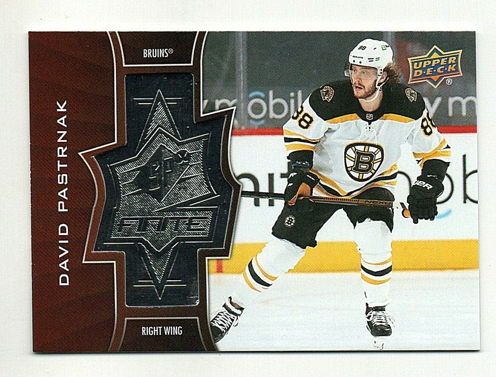 2020-21 Upper Deck Extended Series SPx FINITE 0395/2999 - David Pastrnak - #SF-3