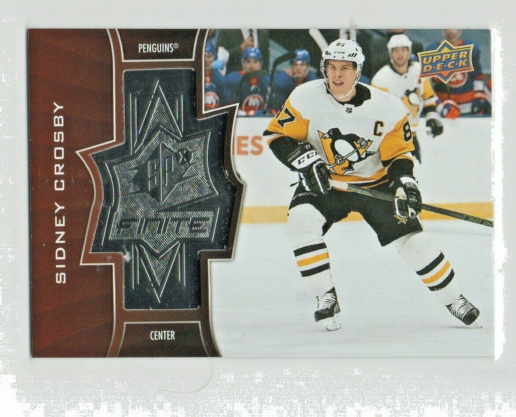 2020-21 UPPER DECK EXTENDED SERIES SIDNEY CROSBY SPX FINITE 2545/2999 Penguins