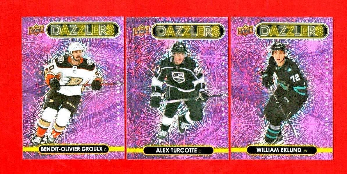 2021-22 Upper Deck Extended  PINK   Dazzlers Singles   **You Pick From List** 