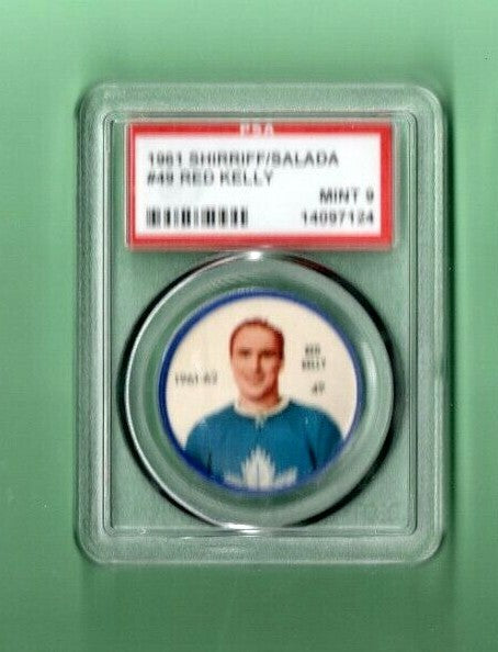 1968 Shirriff Coins - ALL GRADED -   Leafs,  Canadiens, Rangers, Kings,