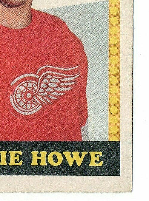 1969-70 OPC O PEE CHEE # 193 GORDIE HOWE RARE WITH/NO MR HOCKEY 