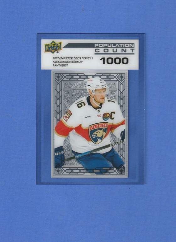 2023-24 Upper Deck Population Count 1000 #PC13 Aleksander Barkov /1000  PANTHERS