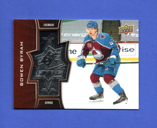 2020-21 Upper Deck Extended Series SPX Finite SF-36  Bowen Byram 0649/2999  Avs.