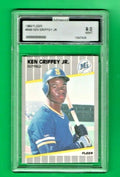 1989 Fleer Ken Griffey Jr. Mint ROOKIE CARD #548 Baseball RC -  Advanced Mint  9