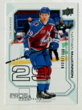 2020-21 UD Extended Series Pros & Prospects Nathan MacKinnon 0409/1000 Colorado