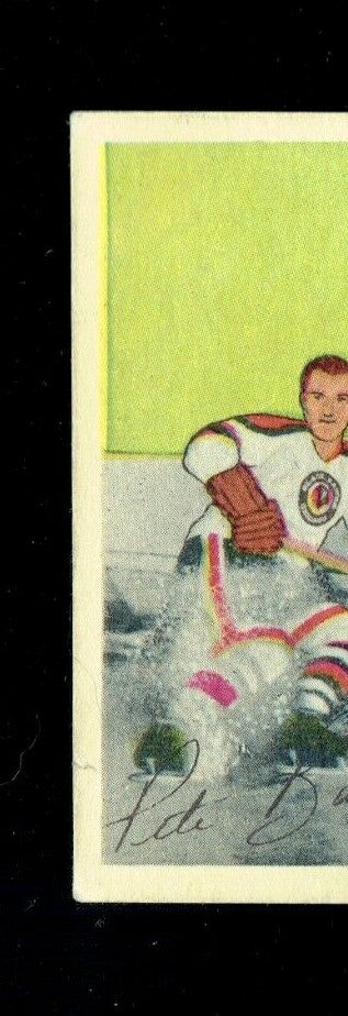 1952-53 PARKHURST #16 PETER BABANDO Chicago Black Hawks ---  BGS  BECKETT  PSA