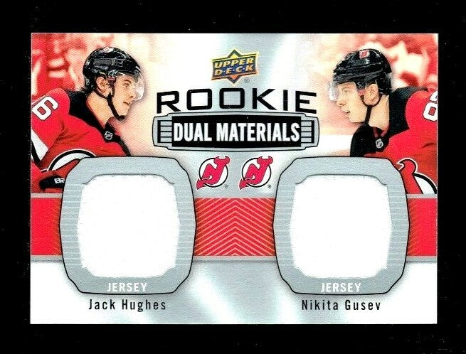 2019-20 Upper Deck Series 2  Rookie Materials and DUAL Rookie Materials  U-Pick