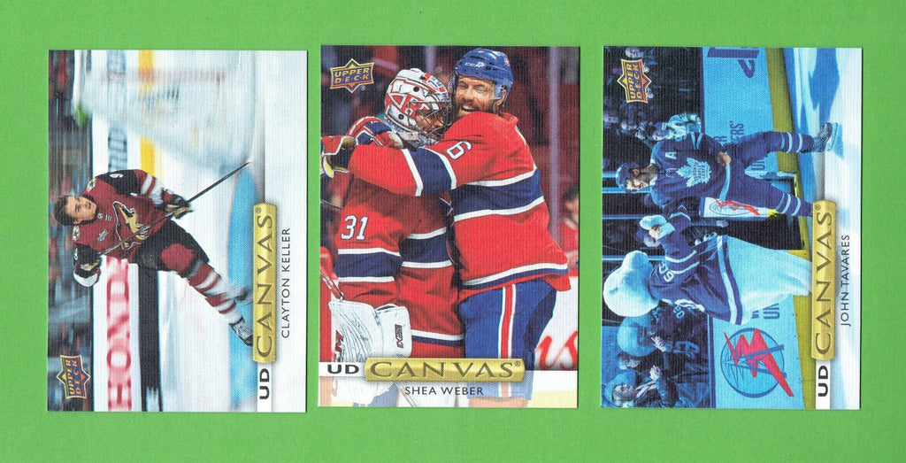 2019-20 Upper Deck  COMPLETE CANVAS SET 1-90 