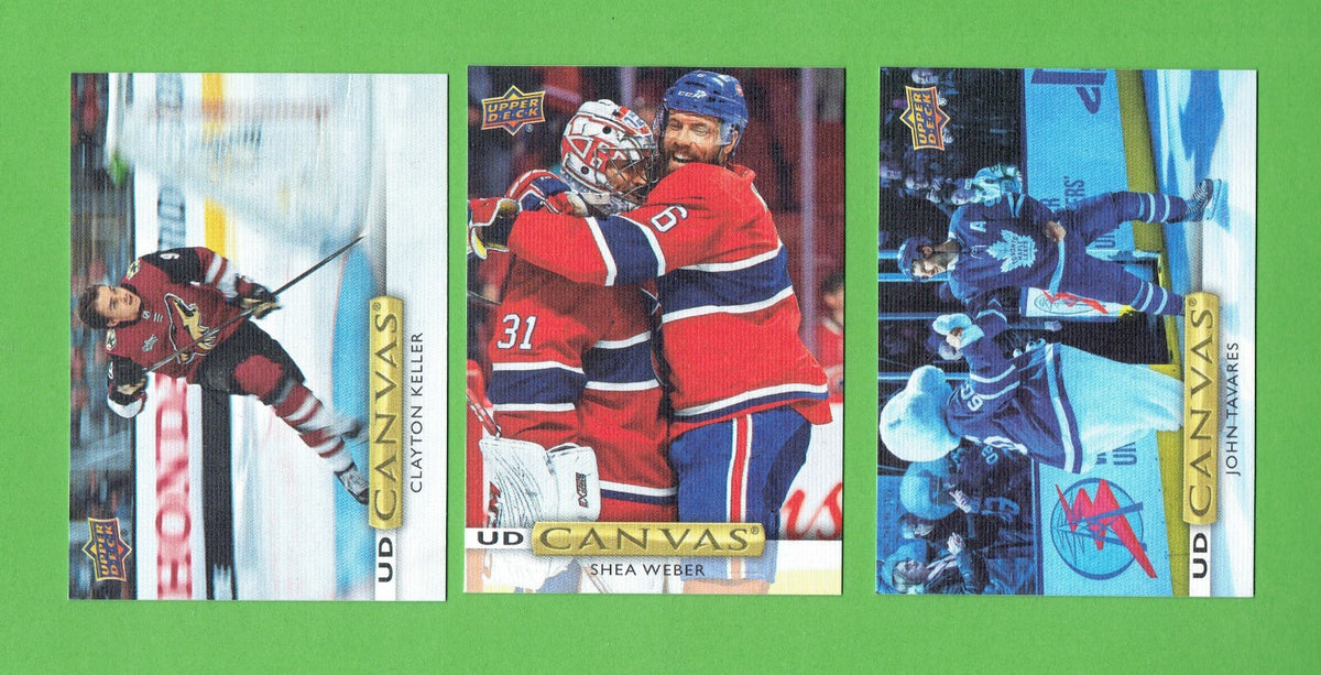 2019-20 Upper Deck  COMPLETE CANVAS SET 1-90 