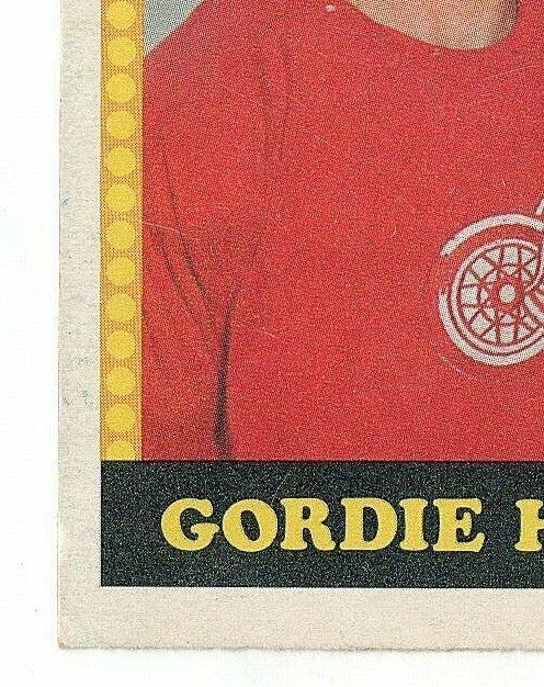 1969-70 OPC O PEE CHEE # 193 GORDIE HOWE RARE WITH/NO MR HOCKEY 