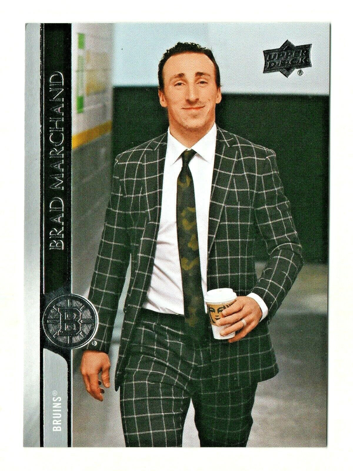 2020-21 UPPER DECK SERIES 2 SUIT PHOTO VARIATION SSP BRAD MARCHAND #269  Briuns