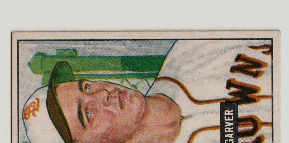 1951 Bowman  -  Ned Garver   -  St. Louis Browns #172   VG-EX