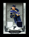 2018-19 UD Artifacts Jaden Schwartz Dual Jersey #75  058/165 SP St. Louis Blues