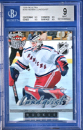 2005 Ultra Hockey  -  Henrik Lundqvist  -  ROOKIE #269 BGS 9 MINT - N.Y. Rangers