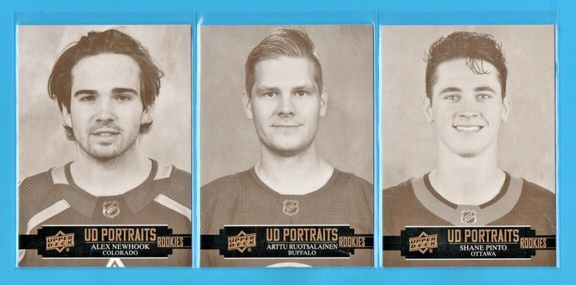 2021-22 Upper Deck Series 2 Rookie Portraits  Complete set P-41 to P-70