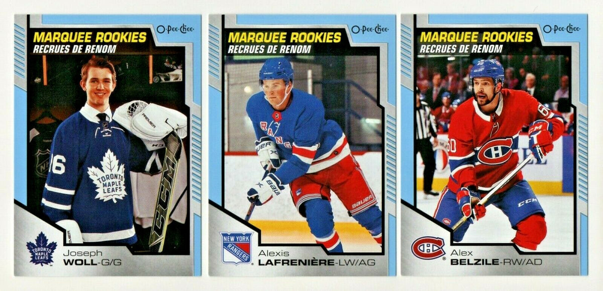 2020-21 OPC O PEE CHEE UPDATE MARQUEE ROOKIE SET BLUE BORDER - #601-650