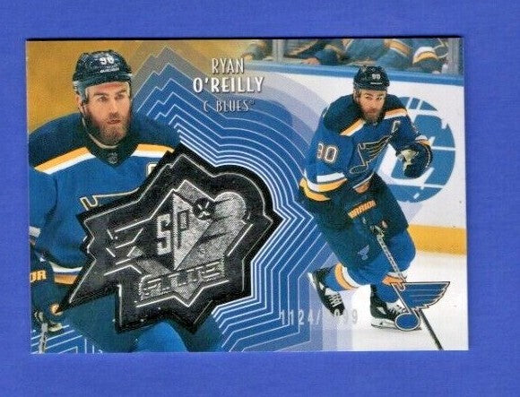 Ryan O'Reilly 2021-22 UD Extended SPxFinite Radiance Silver #SF-42  1124/2999