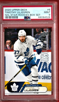 2020 Upper Deck Nhl Star Rookies Box Set  -  Timothy Liljegren  #6 -  PSA 9 MINT