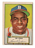 1952 Topps Set Break # 27 Sam Jethroe LOW GRADE (filler)(red back) Boston Braves