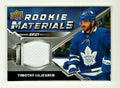 2020-21 UD Upper Deck Series 2 Rookie Materials Timothy Liljegren Toronto -White