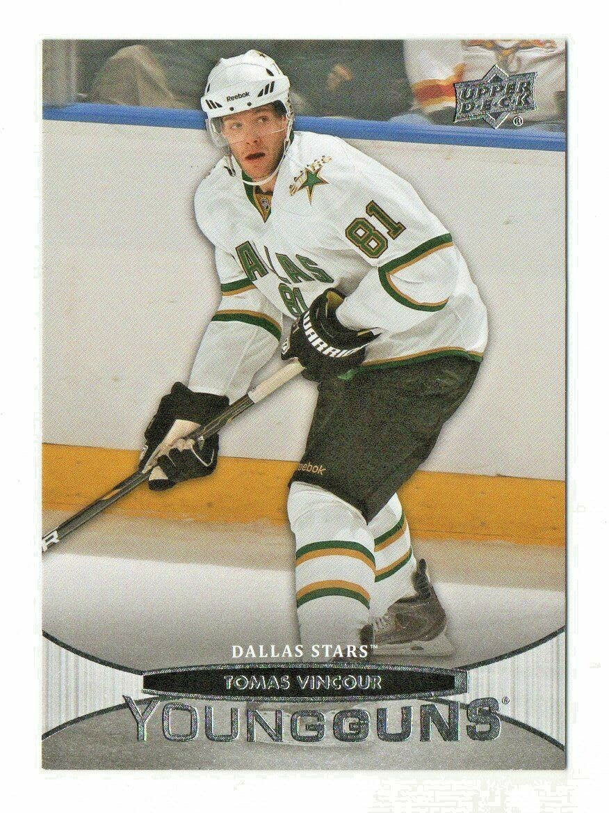 2011-12 Upper Deck Young Guns #213 -  Tomas Vincour - Dallas Stars RC