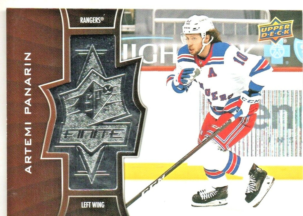 2020-21 Upper Deck Extended SPx FINITE ARTEMI PANARIN  0014/2999 New York Ranger