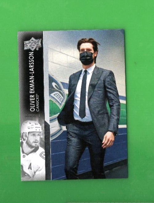 2021-22 Upper Deck Extended Series Photo Variation Oliver Ekman-Larsson SPCanuck
