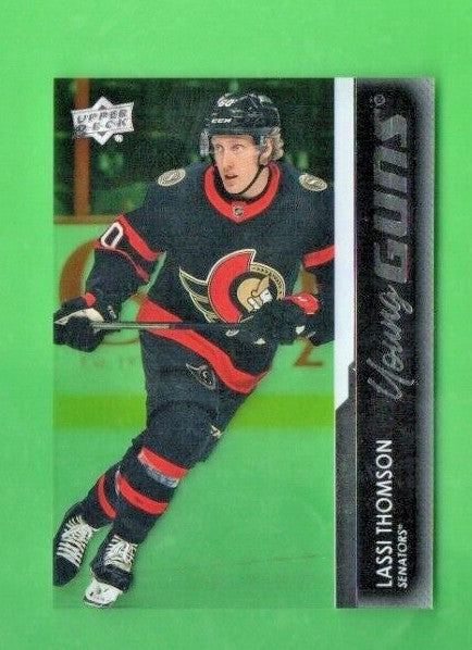 2021-22 Upper Deck Extended Series Lassi Thomson Clear Cut Young Guns #728  Sens