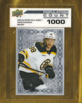 2023-24 Upper Deck Series 1  -  #PC-19   David Pastrnak  - Population Count 1000