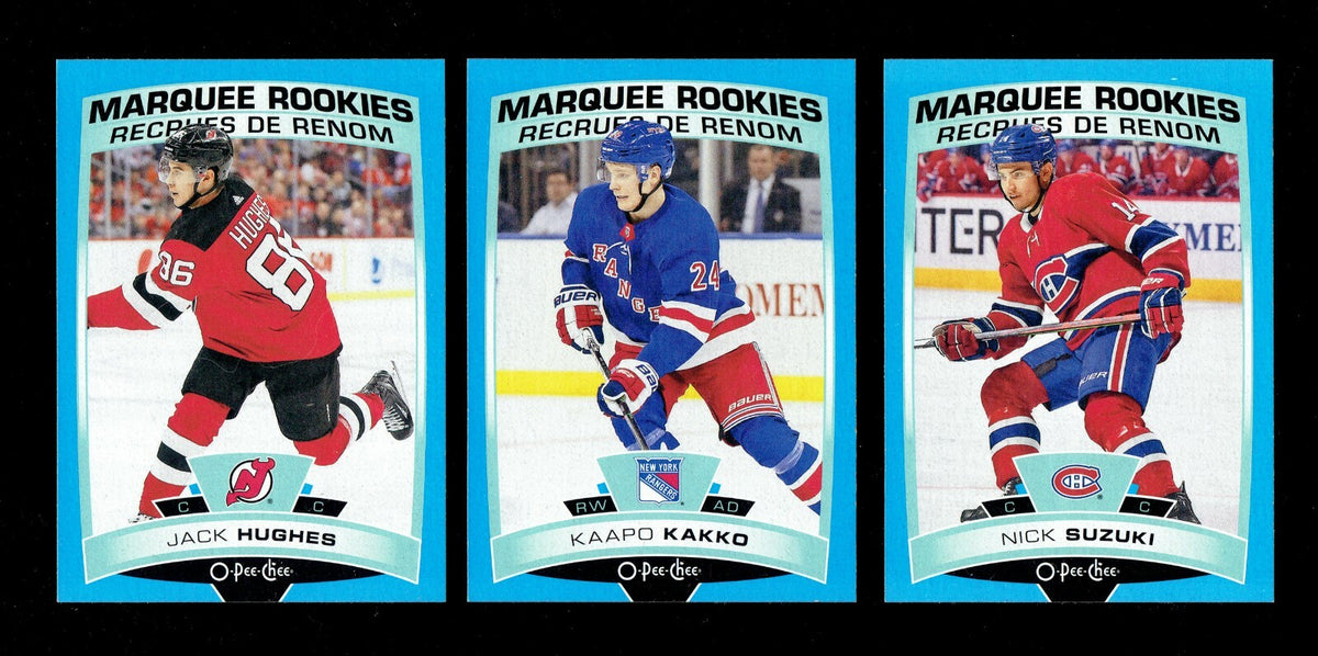 2019-20 Upper Deck Series 2 O PEE CHEE UPDATE BLUE COMPLETE SET 601-650