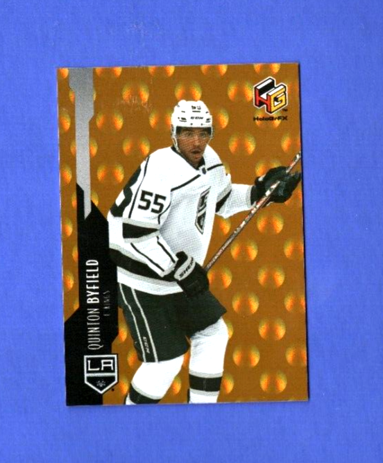 2021-22 Upper Deck Extended  HoloGrFx  -  Rookies -  GOLD Quinton Byfield  Kings