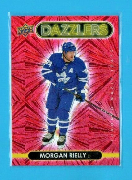 2021-22 Upper Deck Series 1 Red Dazzlers  #DZ-42 Morgan Rielly - Toronto Leafs