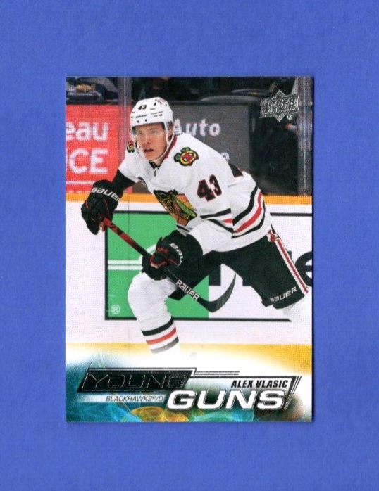 2022-23 Series 1 Upper Deck Alex Vlasic Young Guns Rookie #248 Chicago