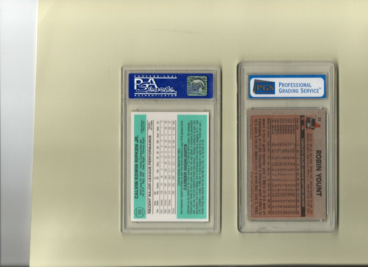 1984 Donruss #106  -  Cal Ripken Jr.  -  HOF Baltimore Orioles PSA 8 NM-MT