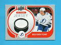 2021-22 Upper Deck Series 1 Brayden Point UD Game Jersey #GJ-BP Lightning -White