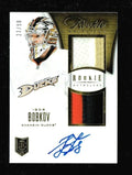 2013-14 ROOKIE ANTHOLOGY ROOKIE SELECTION 4 COLOR  JERSEY AUTO IGOR BOBKOV 27/50