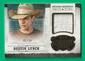 2014 Panini Country Music   Musician Materials Gold #M-DL  -  Dustin Lynch 65/99