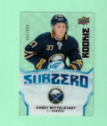 2018-19 UpperDeck Ice SubZero Rookie #SZ-40 Casey Mittelstadt RC 937/999 Buffalo