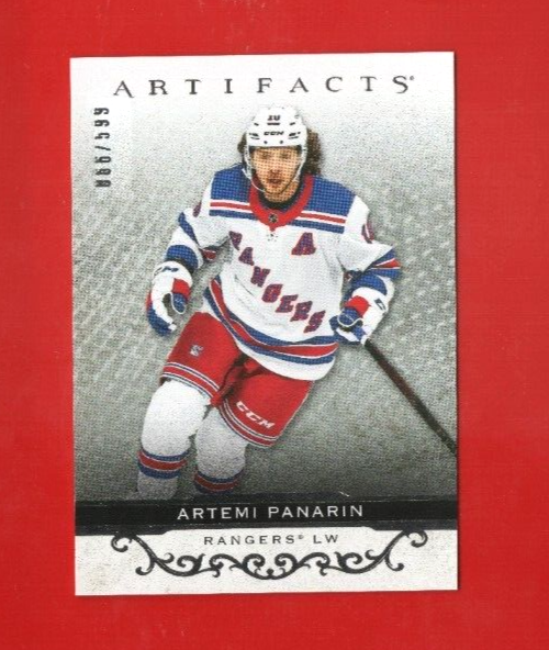 2021/22   UD  Artifacts  -  ARTEMI PANARIN  -  066/599 #124  -  New York Rangers