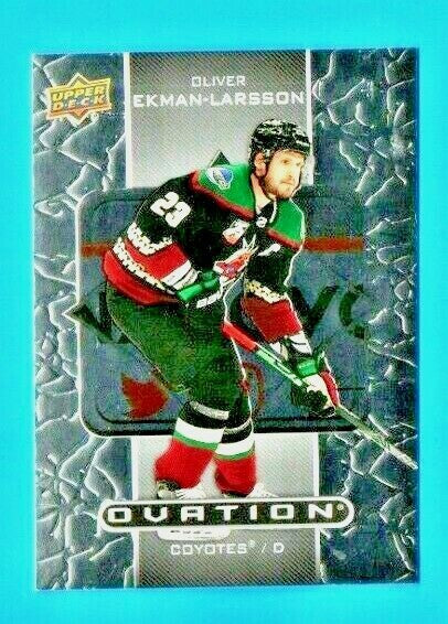 2020-21 Upper Deck Extended Ovation 07/50 Oliver Ekman-Larsson  #O14 - Arizona