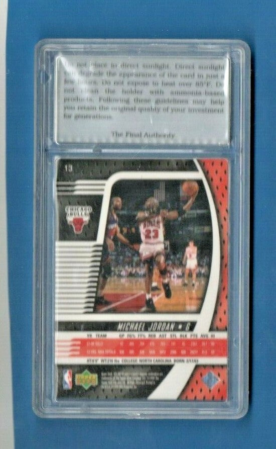 1998-99 UD Ionix Basketball #13 Michael Jordan Chicago Bulls  MINT 9 with 3 10's