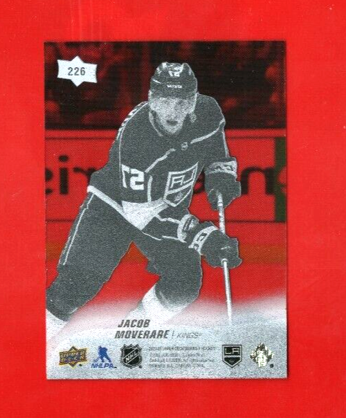 Jacob Moverare 2022-23 Upper Deck Series One Young Guns Clear Cut SP RC #226 L.A