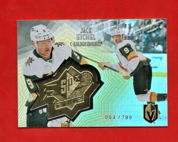Jack Eichel  2021-22 UD Extended    SPxFinite Radiance (GOLD)  SF-38 --  053/799