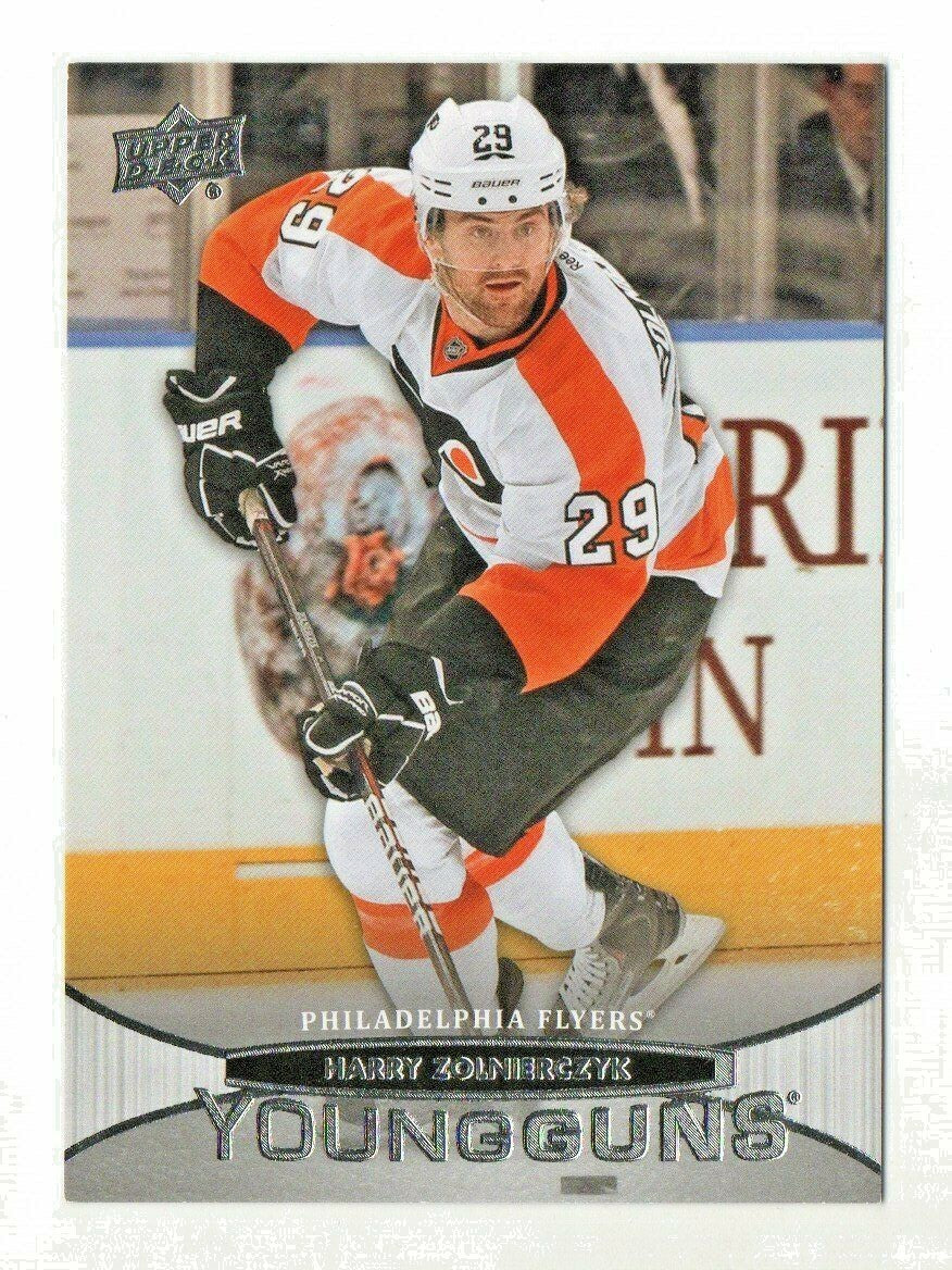 2011-12 Upper Deck #486  Harry Zolnierczyk - Young Guns RC - Philadelphia Flyers