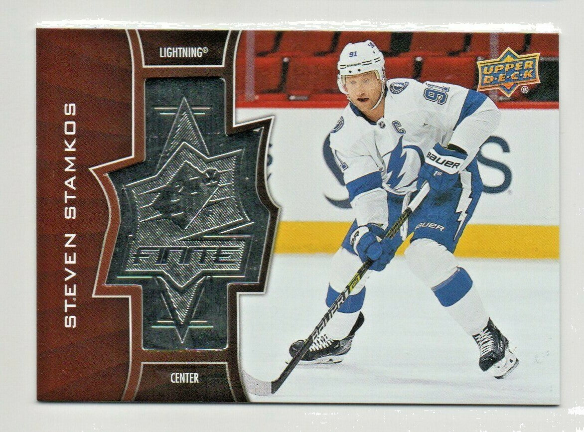 2020/21 UPPER DECK EXTENDED SPX FINITE STEVEN STAMKOS 2633/2999 -- #SF-26