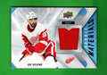 Joe Veleno 2021-22 UD Series 2 Rookie Materials  RED  Jersey  - RM-JV  Red Wings