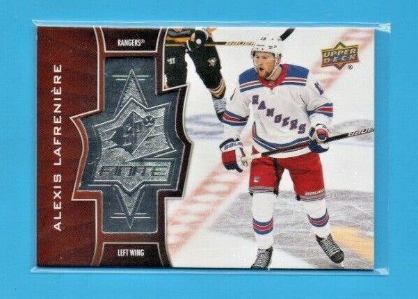 2020-21 Upper Deck SPx Finite #SF-45 Alexis Lafreniere 0362/2999  -  Rangers