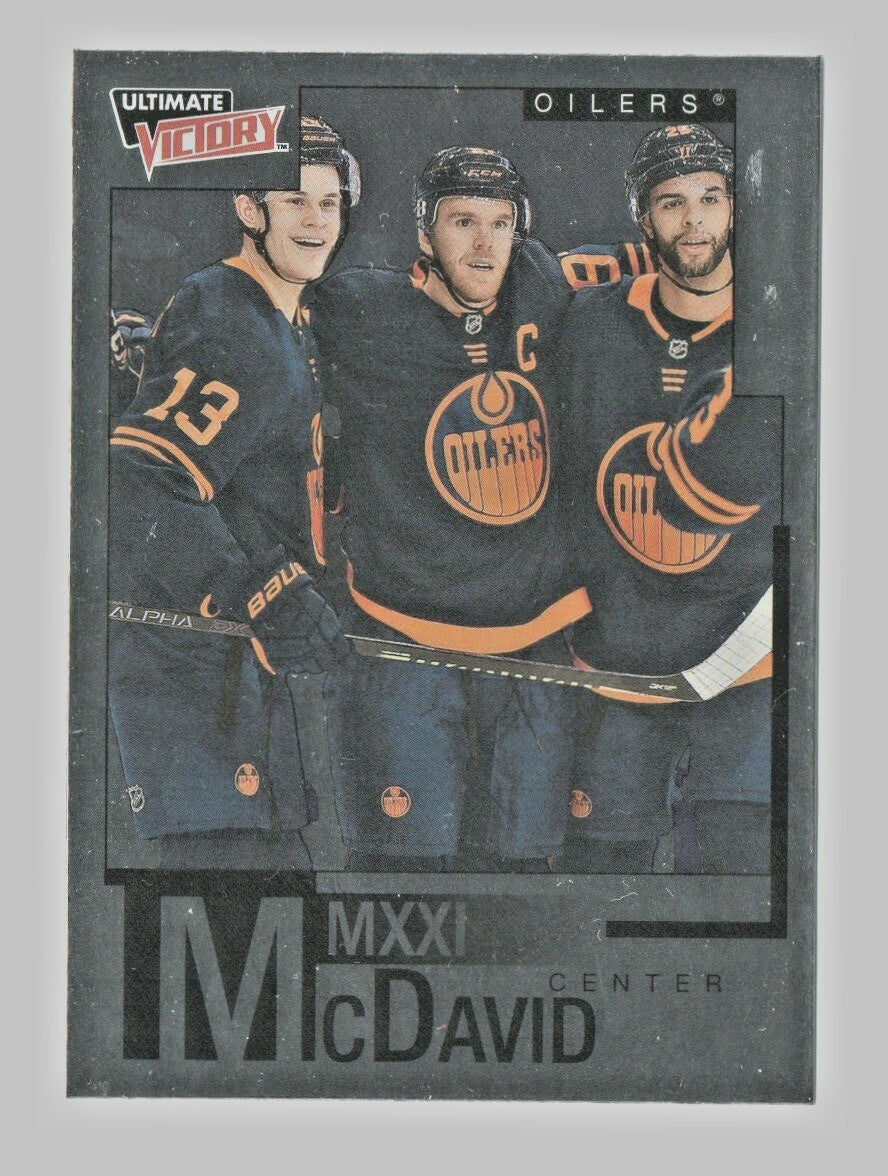 2020-21 Upper Deck Extended Series Ultimate Victory MXXI Connor Mcdavid --U-PICK